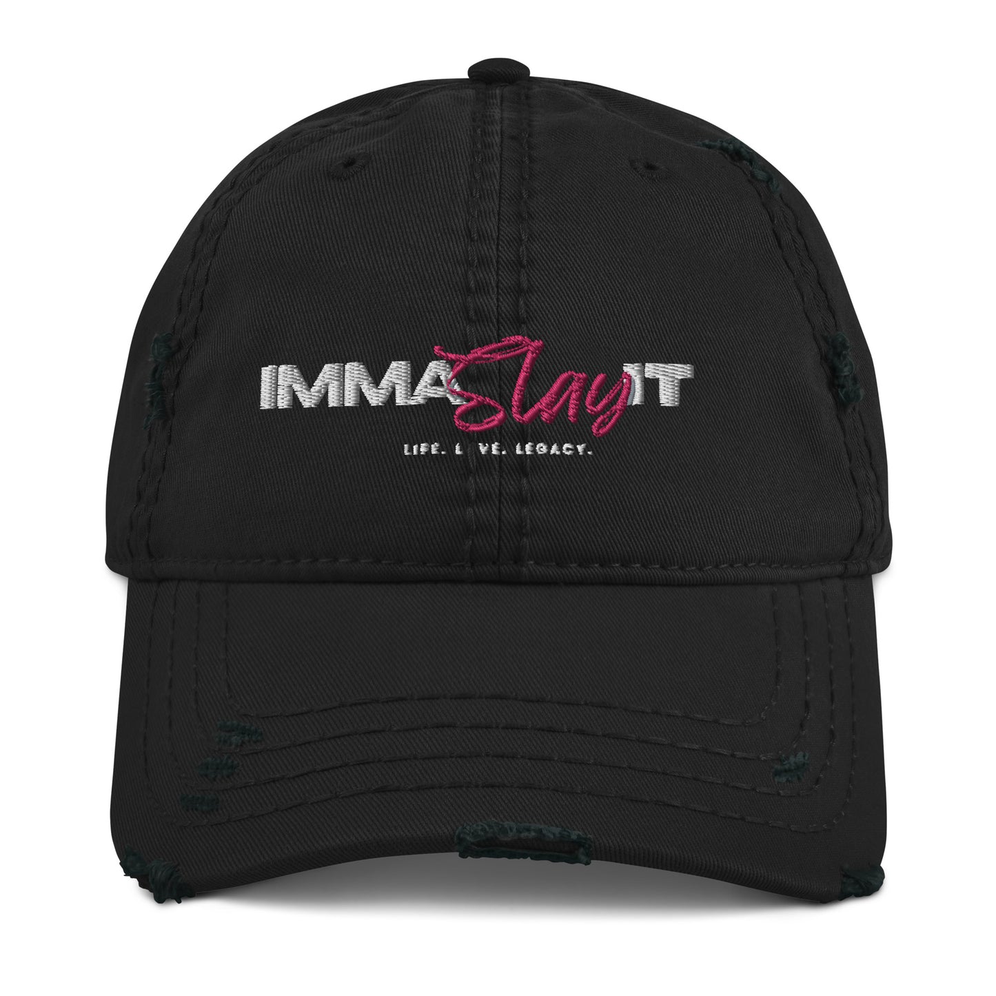 Distressed Dad Hat - Thriving In Melanin
