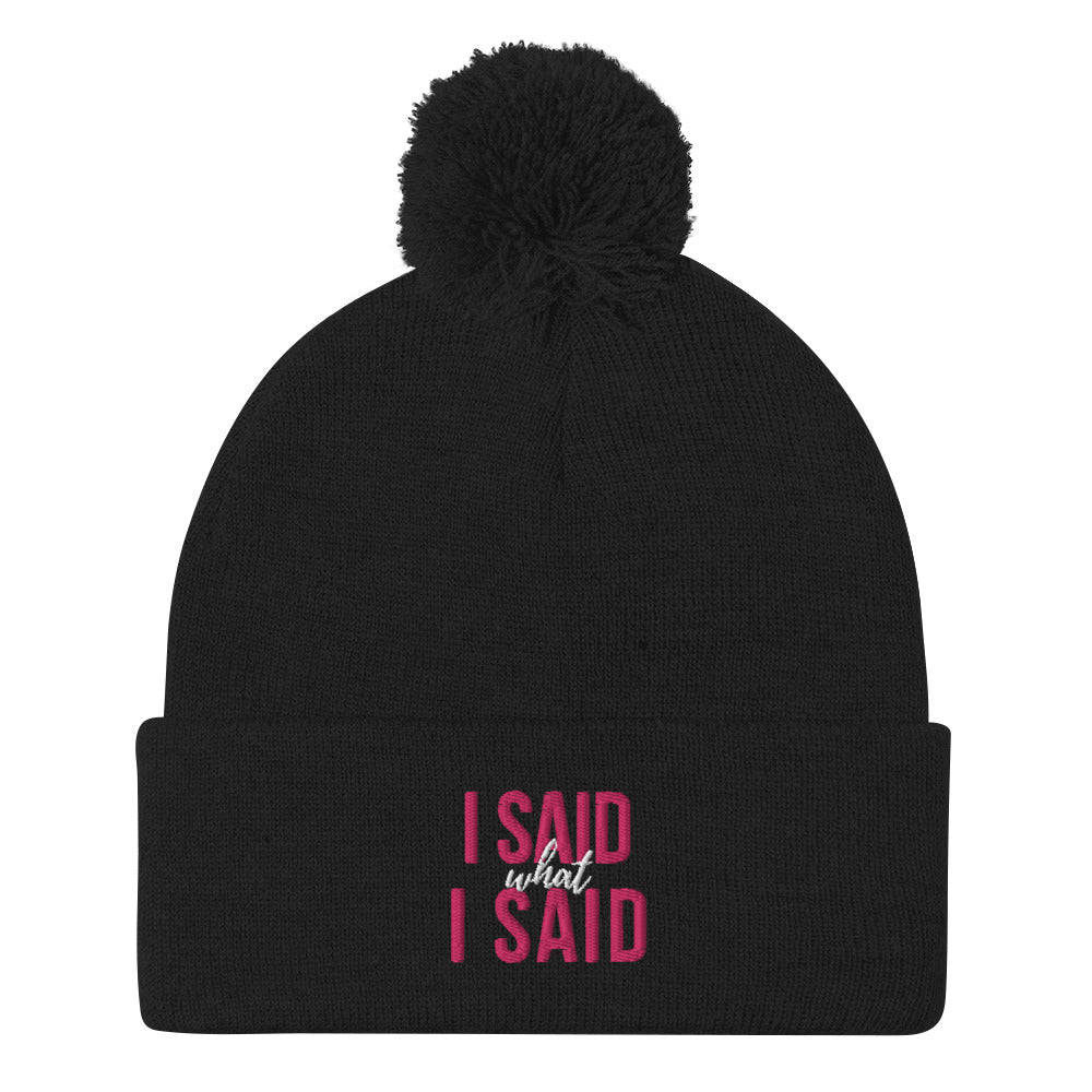 Pom-Pom Beanie - Thriving In Melanin