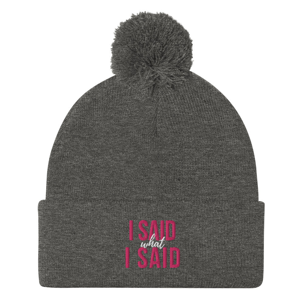 Pom-Pom Beanie - Thriving In Melanin
