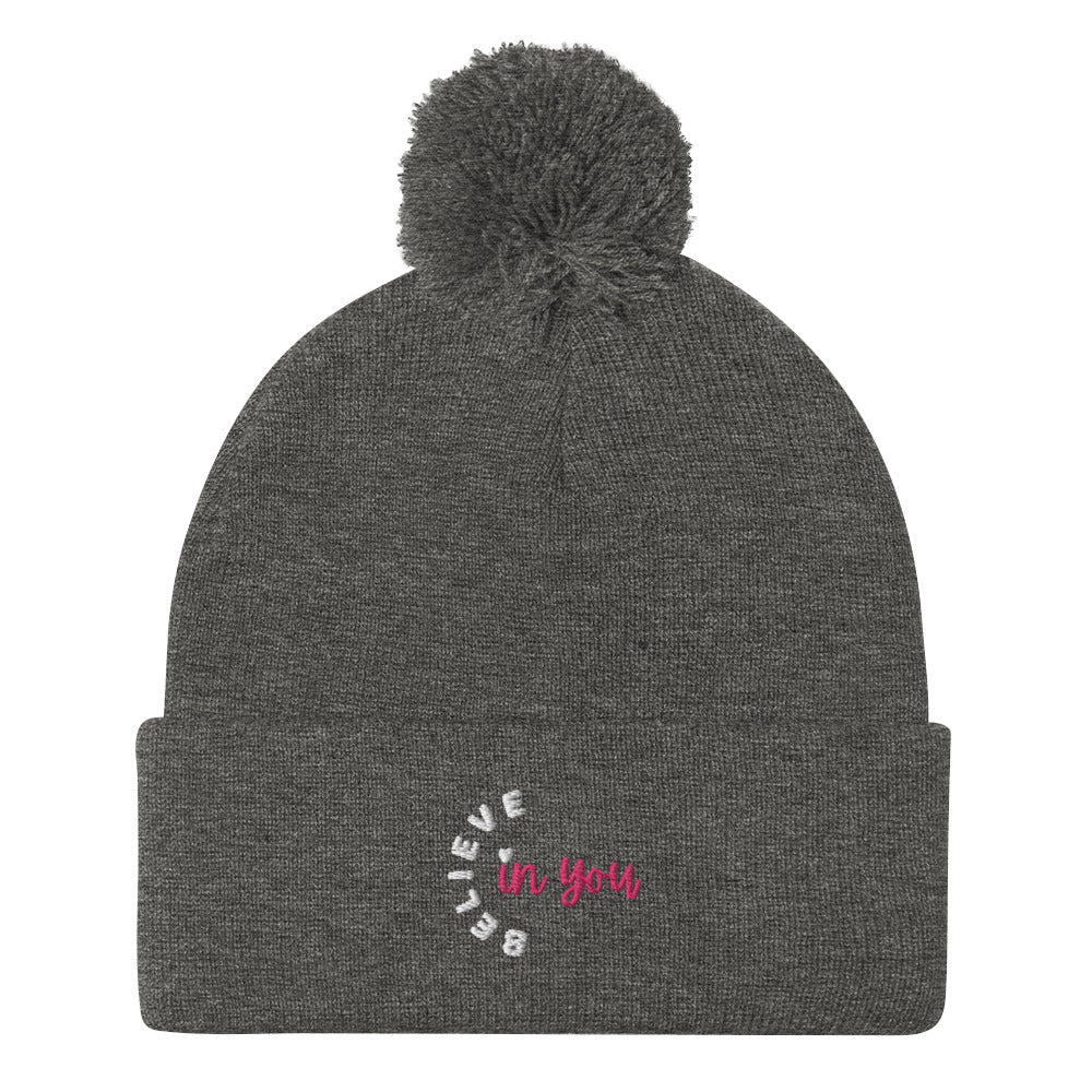 Pom-Pom Beanie - Thriving In Melanin