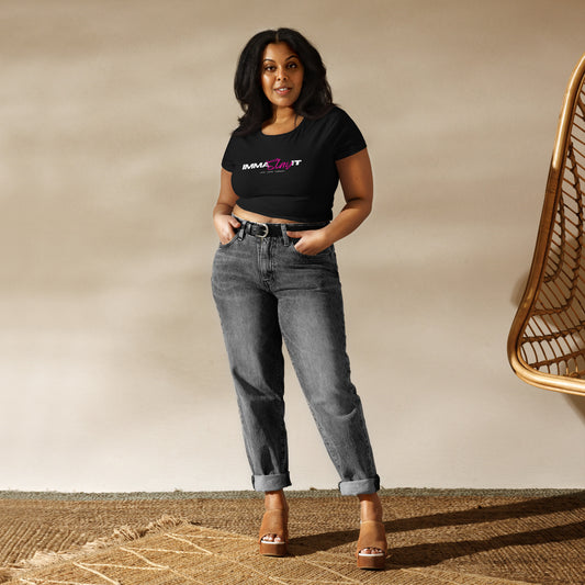 Women’s Crop Tee - Thriving In Melanin